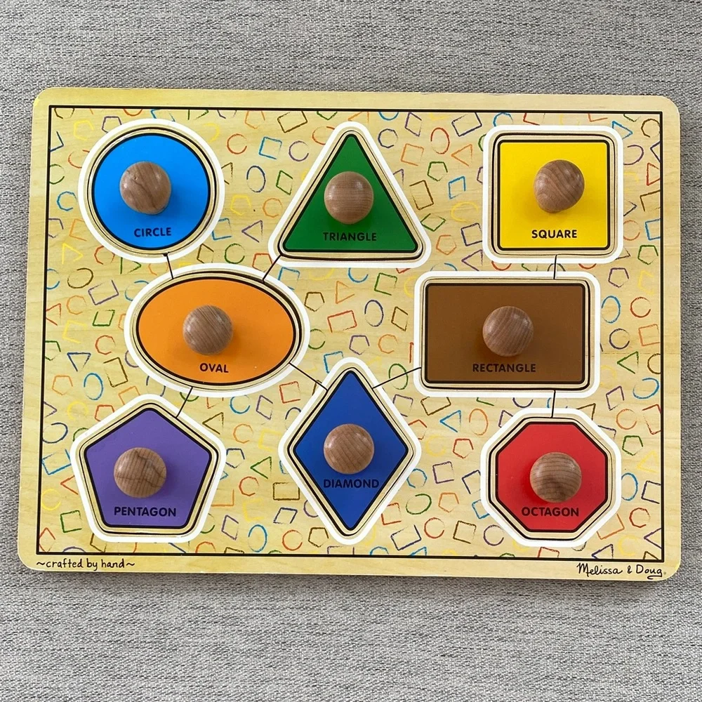 Two Toddler Wooden Puzzles